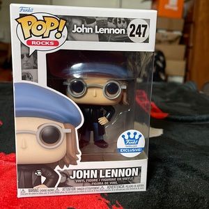 John Lennon pea coat funk pop exclusive. John Lennon’s New York Era pop!